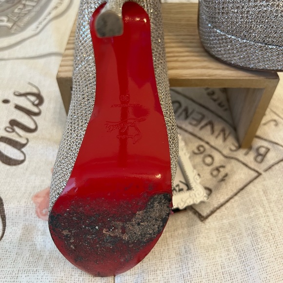 Christian louboutin 120 platform peel toes - Picture 3 of 7